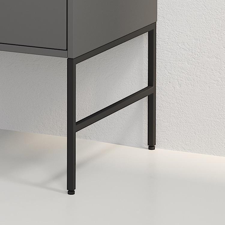 Ben til Nordfeld Modern Vaskeskab, Mat Sort - HomeTomato - 08-030-05-02-00 - 8595677101492