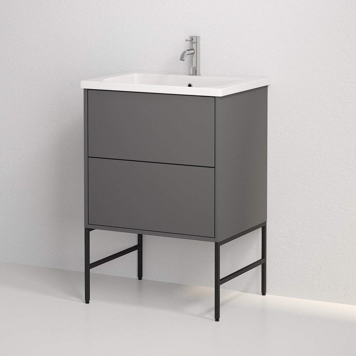 Ben til Nordfeld Modern Vaskeskab, Mat Sort - HomeTomato - 08-030-05-02-00 - 8595677101492
