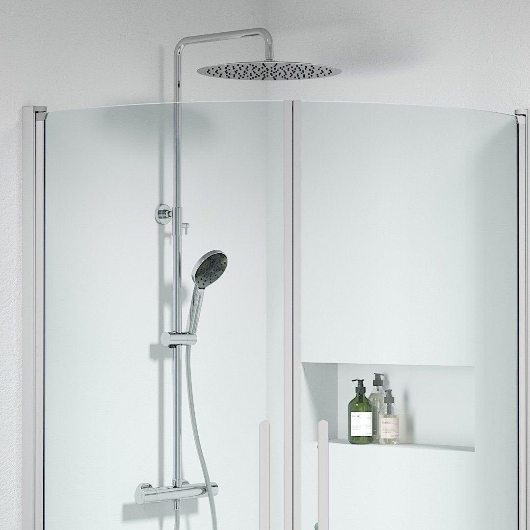 Brusesæt Dragør Med 40 cm Topbruser - HomeTomato - 31-120-13-60-00 - 8595677102956