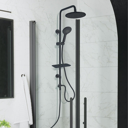 Brusesæt Martofte 23 cm Topbruser, Mat Sort - HomeTomato - 31-120-02-02-00 - 8595677129250