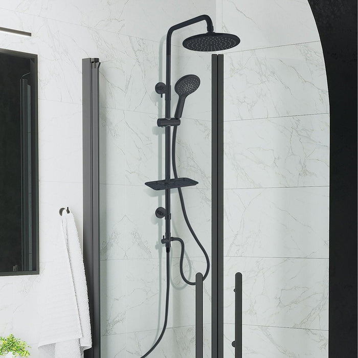 Brusesæt Martofte 23 cm Topbruser, Mat Sort - HomeTomato - 31-120-02-02-00 - 8595677129250