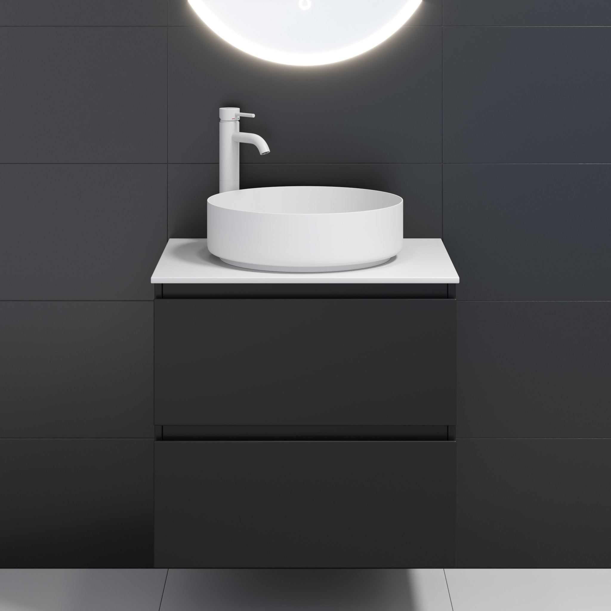 Dragør Højt Håndvaskarmatur + Bundventil Rødby - HomeTomato - 48-005-00-01-30 -