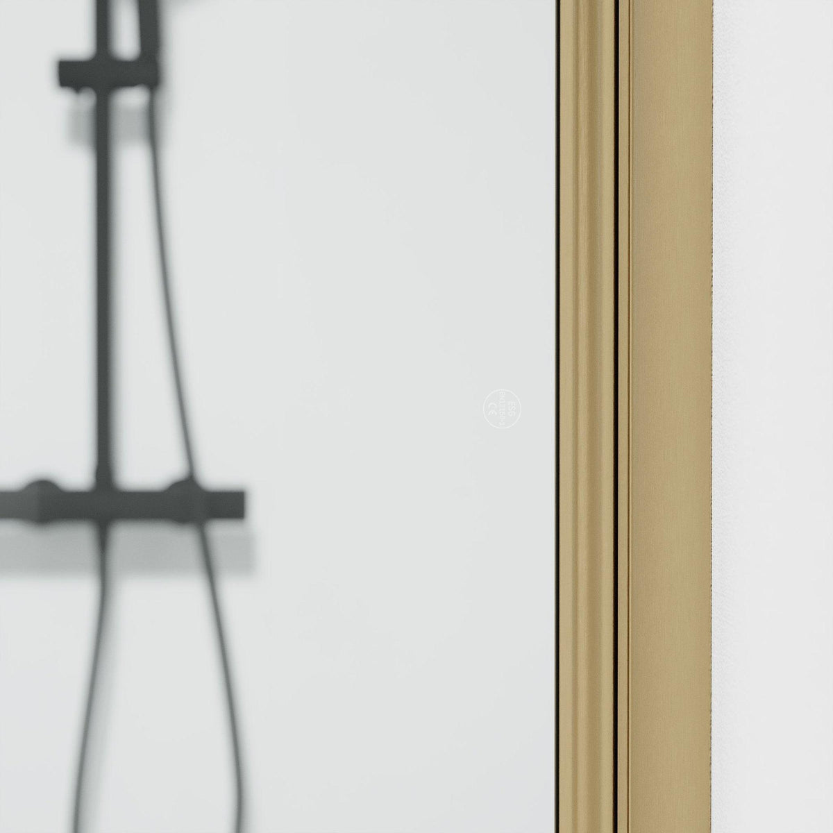 Fjäll Brusehjørne, Buet, Bronze Profil, Klar Glas - HomeTomato - 35-101-70-50-00 - 8595677155150