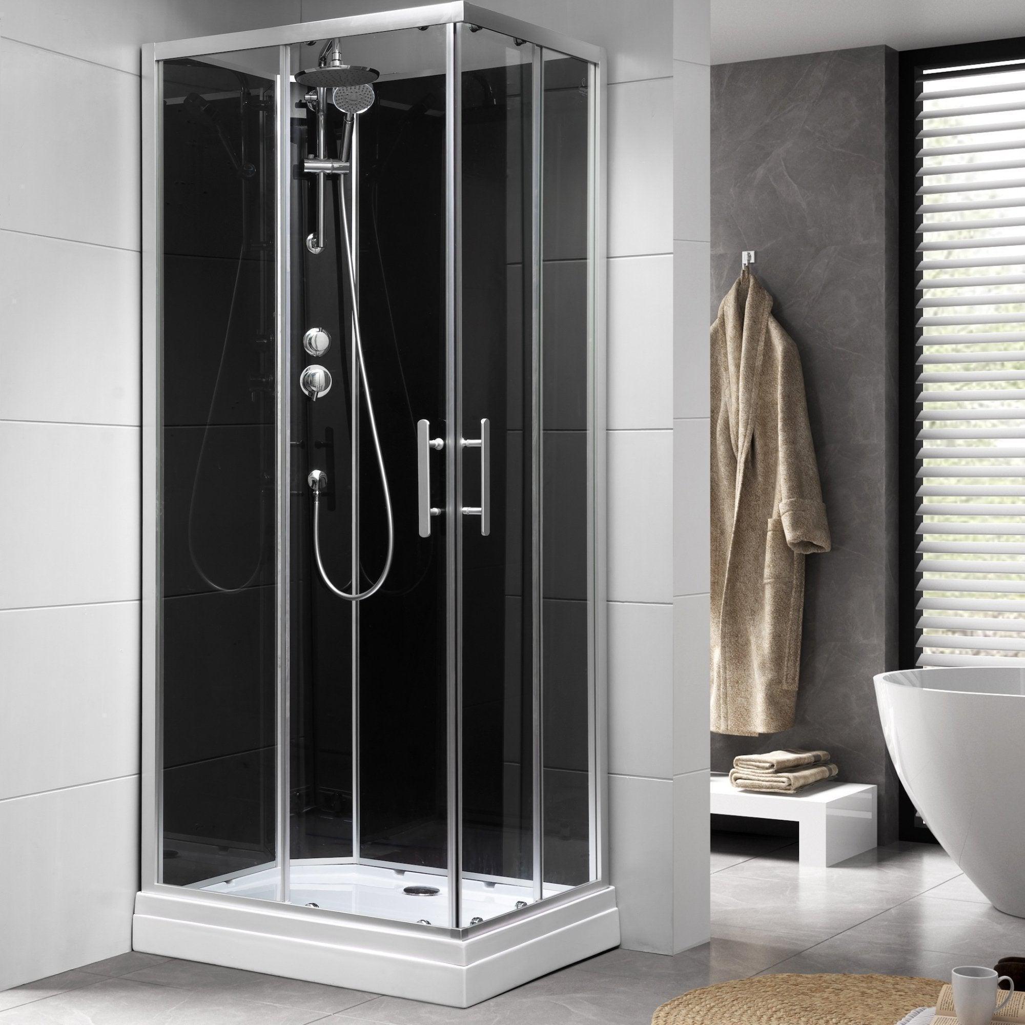 Fjord Brusekabine - HomeTomato - Brusekabine Fjord 70 x 90 x 215 - 8595677118162+8595677118179+8595677118186+8595677118155