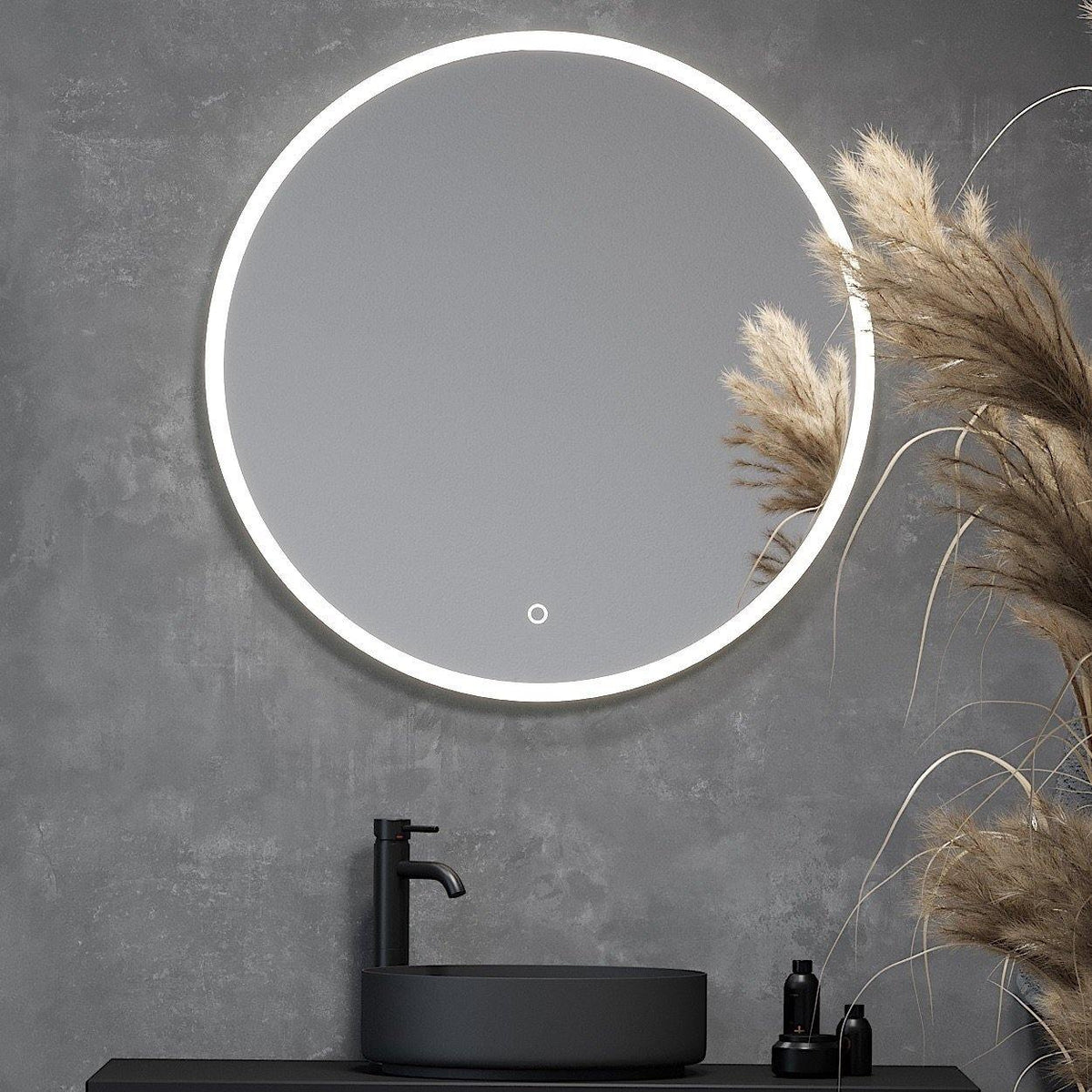 Fornæs Rundt LED Spejl - HomeTomato - 01-100-08-58-00 - 8595677118506