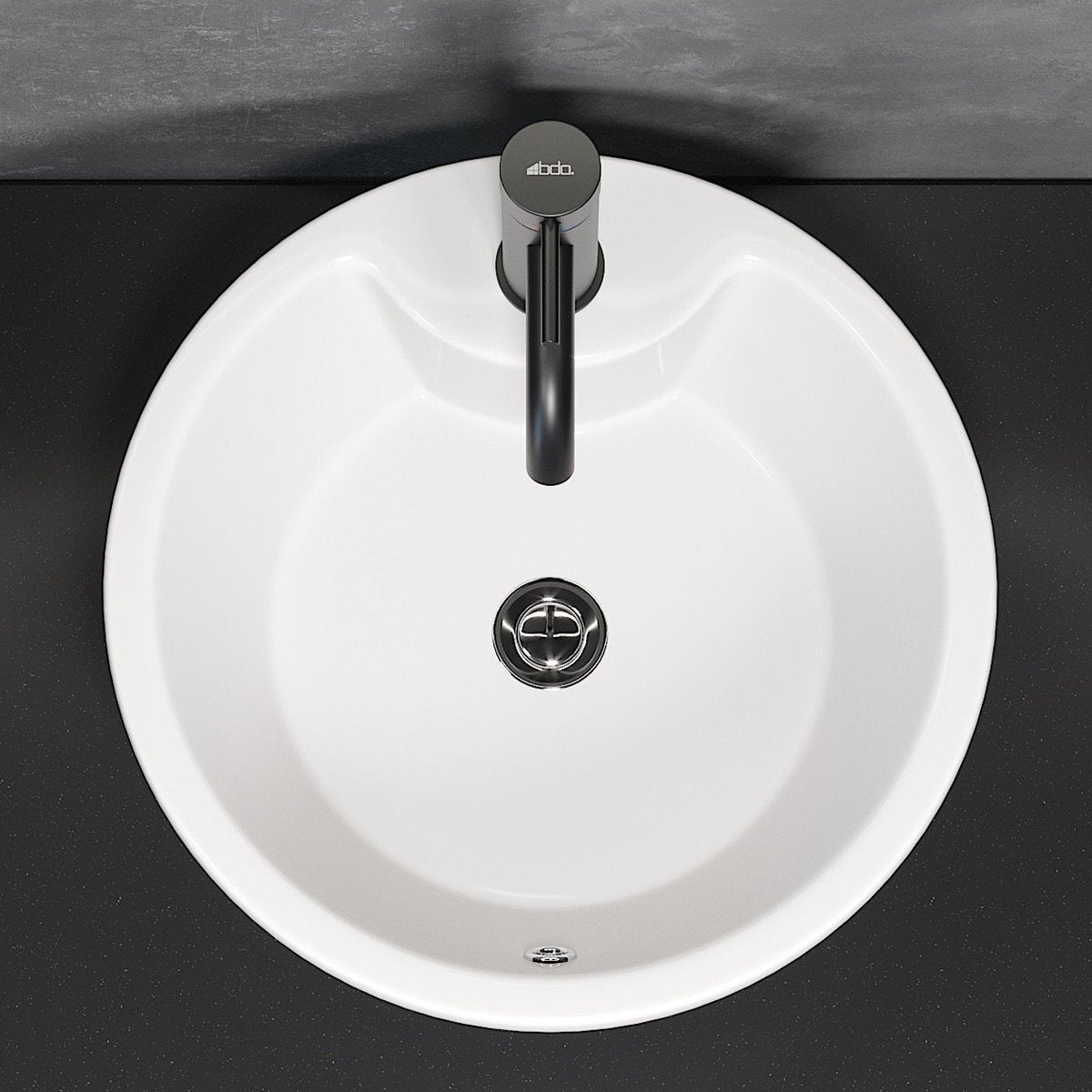 Fritstående Porcelænshåndvask Drammen - HomeTomato - 06-045-11-11-00 - 8594175643817