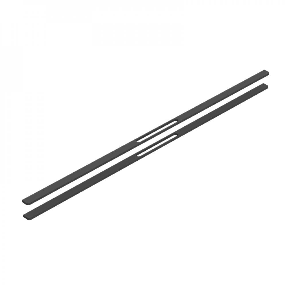 greb A, 2 stk, 120 cm, mat sort - HomeTomato - 07-120-01-02-00 - 8594175646221