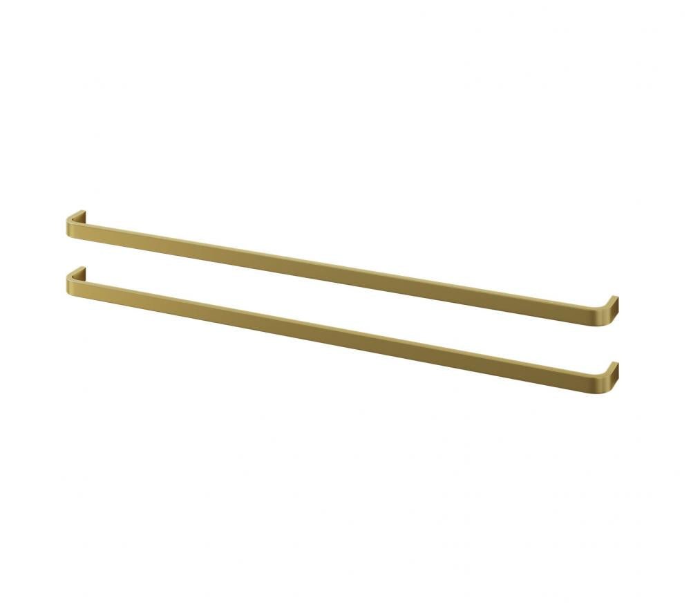greb M - 2 stk, 60 cm, børstet/mat messing - HomeTomato - 07-060-11-70-00 - 8595677133356