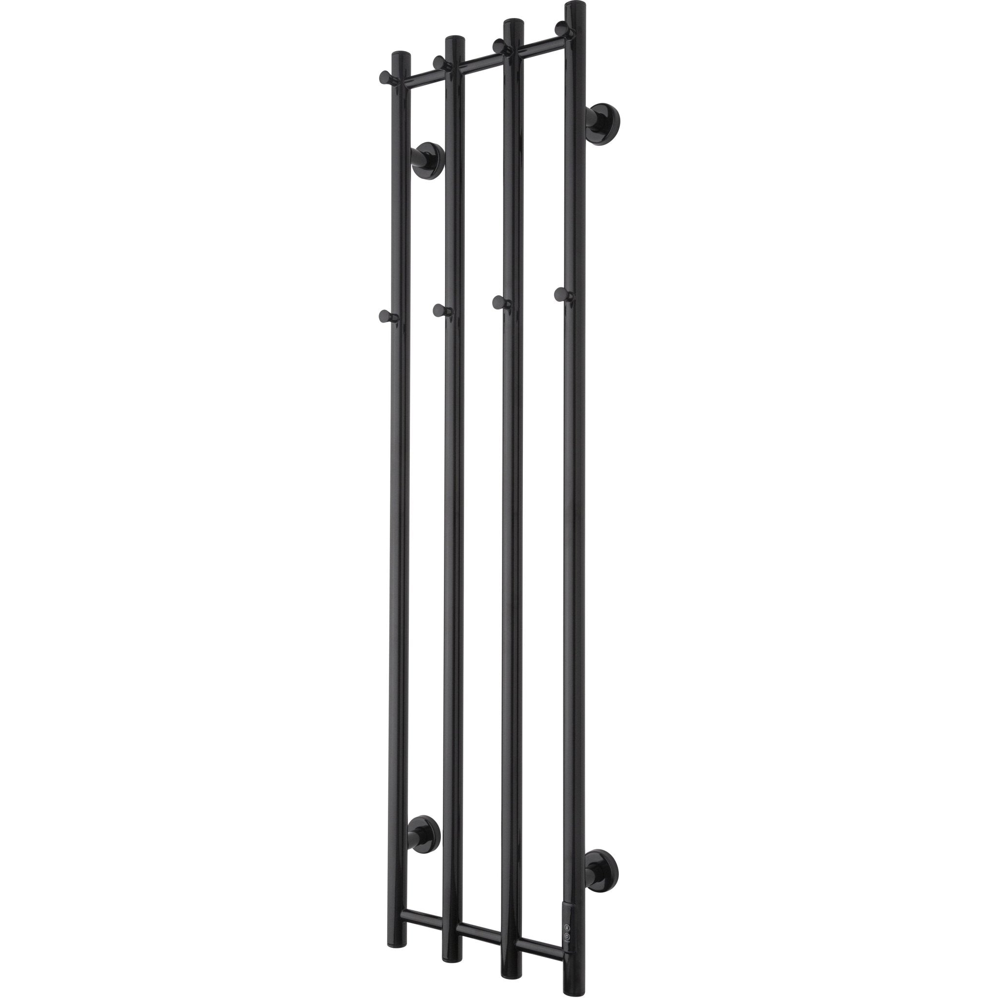 Håndklædetørrer Til El-tilslutning ELDO 4 lodret - HomeTomato - 1027 - 5704263990447