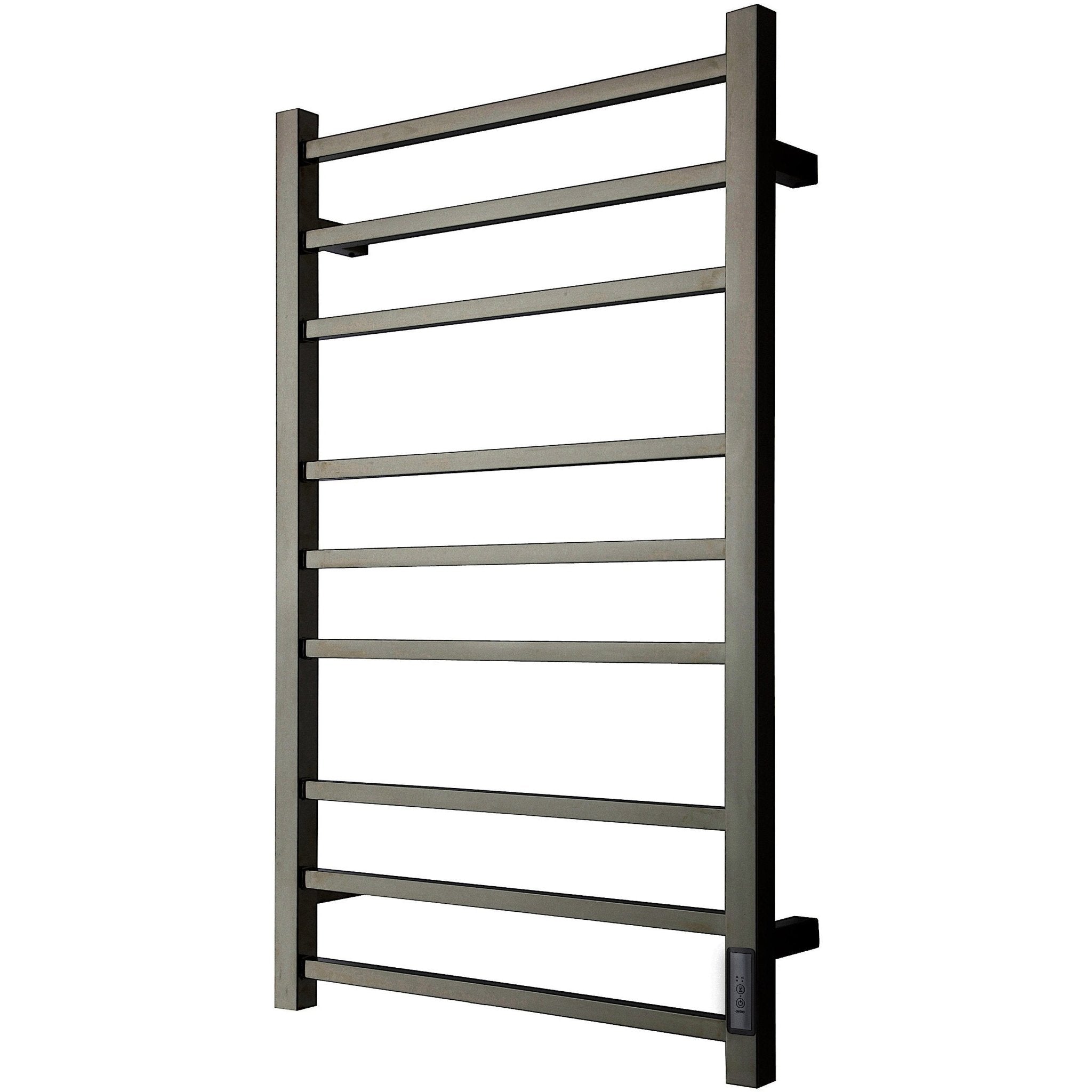 Håndklædetørrer Til El-tilslutning ELDO Firkantet 9 vandret - HomeTomato - 1033 - 5704263990096