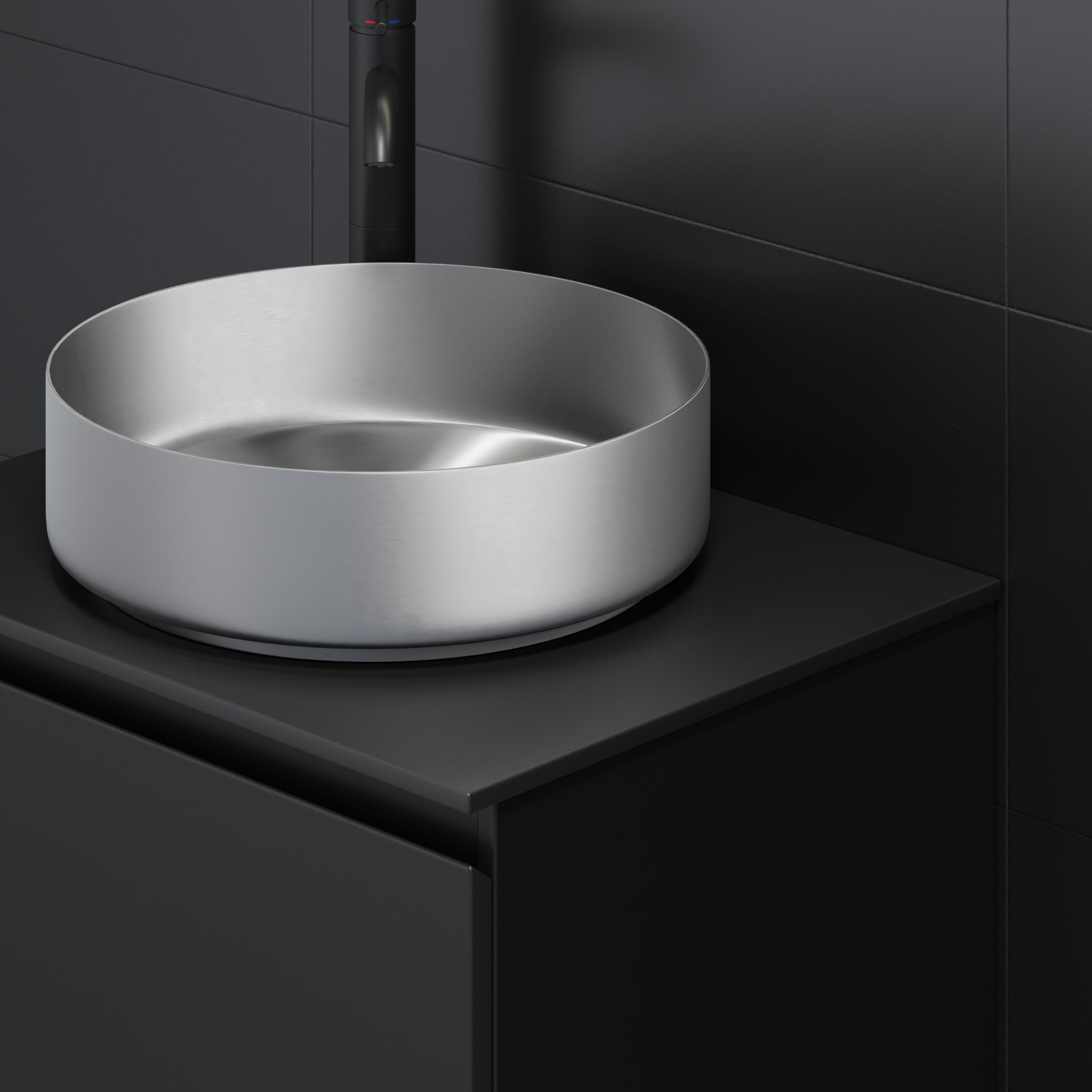 Kompaktlaminat Bordplade, Sort - HomeTomato - 06-080-30-02-00 - 8595677134452