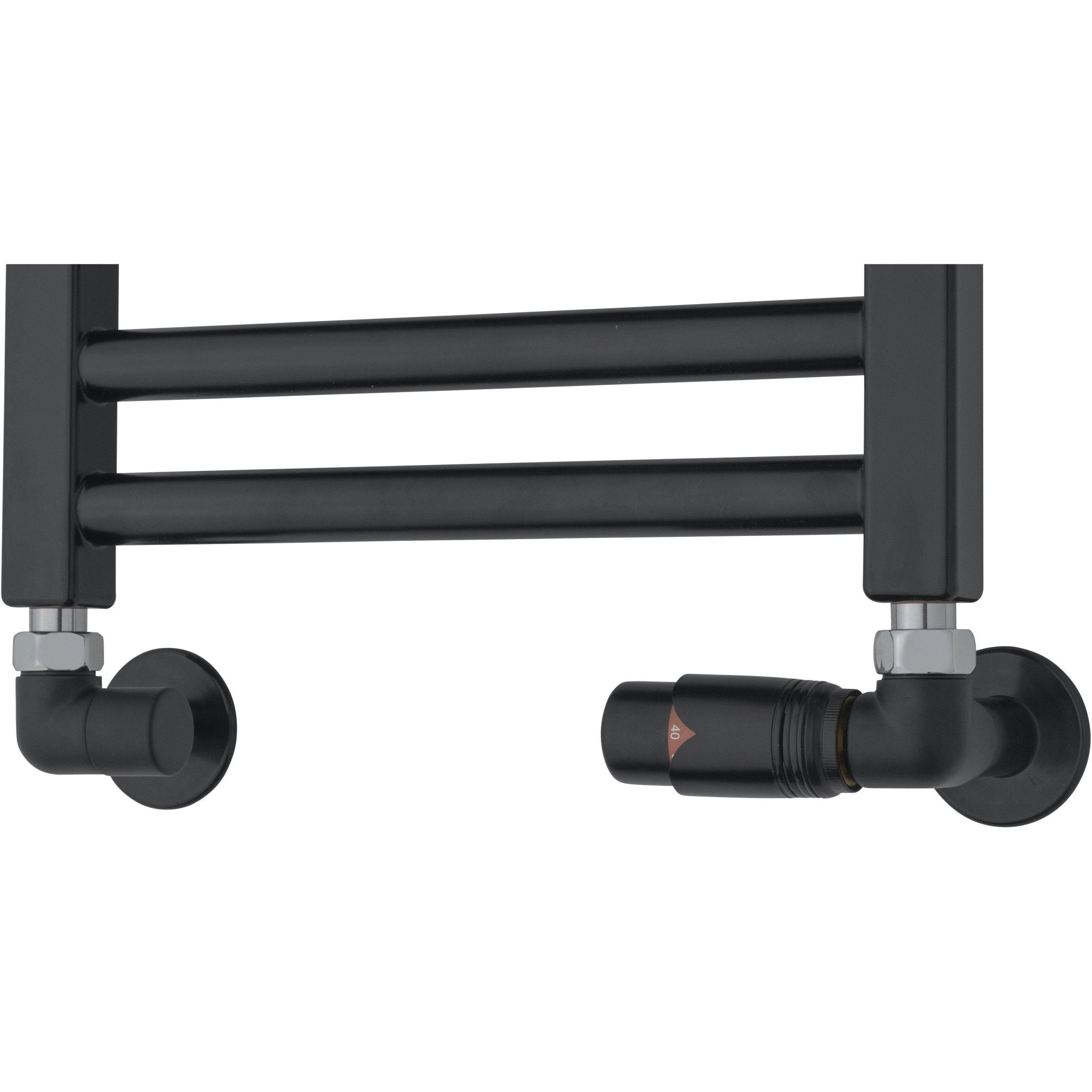 Retur Ventilsæt til Håndklædetørrer til Vandtilslutning - HomeTomato - 1047 - 5704263990294