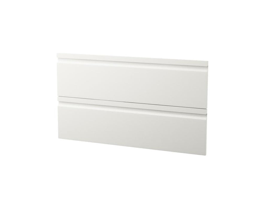 Skuffefront Copenhagen integreret, 2 stk, 100 cm, mat hvid - HomeTomato - 05-100-07-01-00 - 8594175642025
