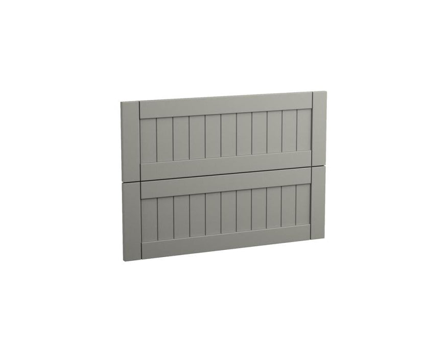 Skuffefront Paris, 2 stk, 80 x 2 x 27,1 cm, mat grå - HomeTomato - 05-080-03-03-00 - 8594175642377