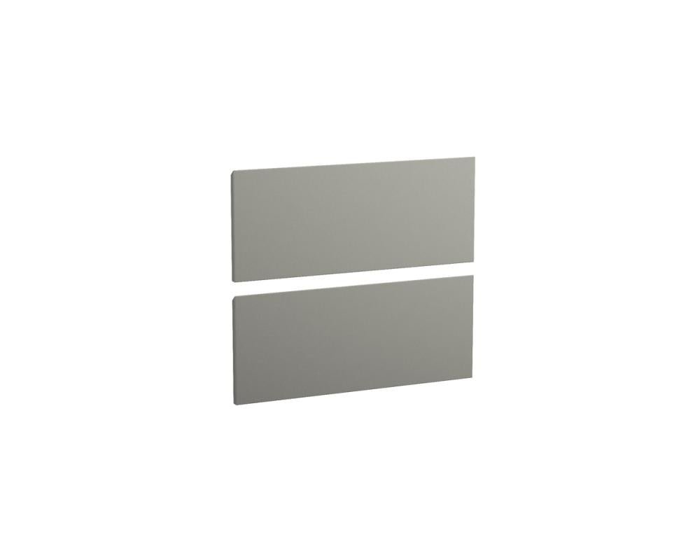 Skuffefront Stockholm integreret, 2 stk, 60 x 1,8 x 24,5 cm, mat grå - HomeTomato - 05-060-02-03-00 - 8594175645651