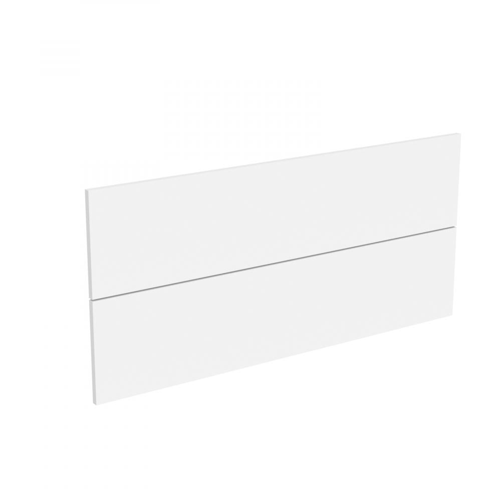 Skuffefront Vienna, 2 stk, 120 x 1,8 x 27,1 cm, mat hvid - HomeTomato - 05-120-01-01-00 - 8594175642445