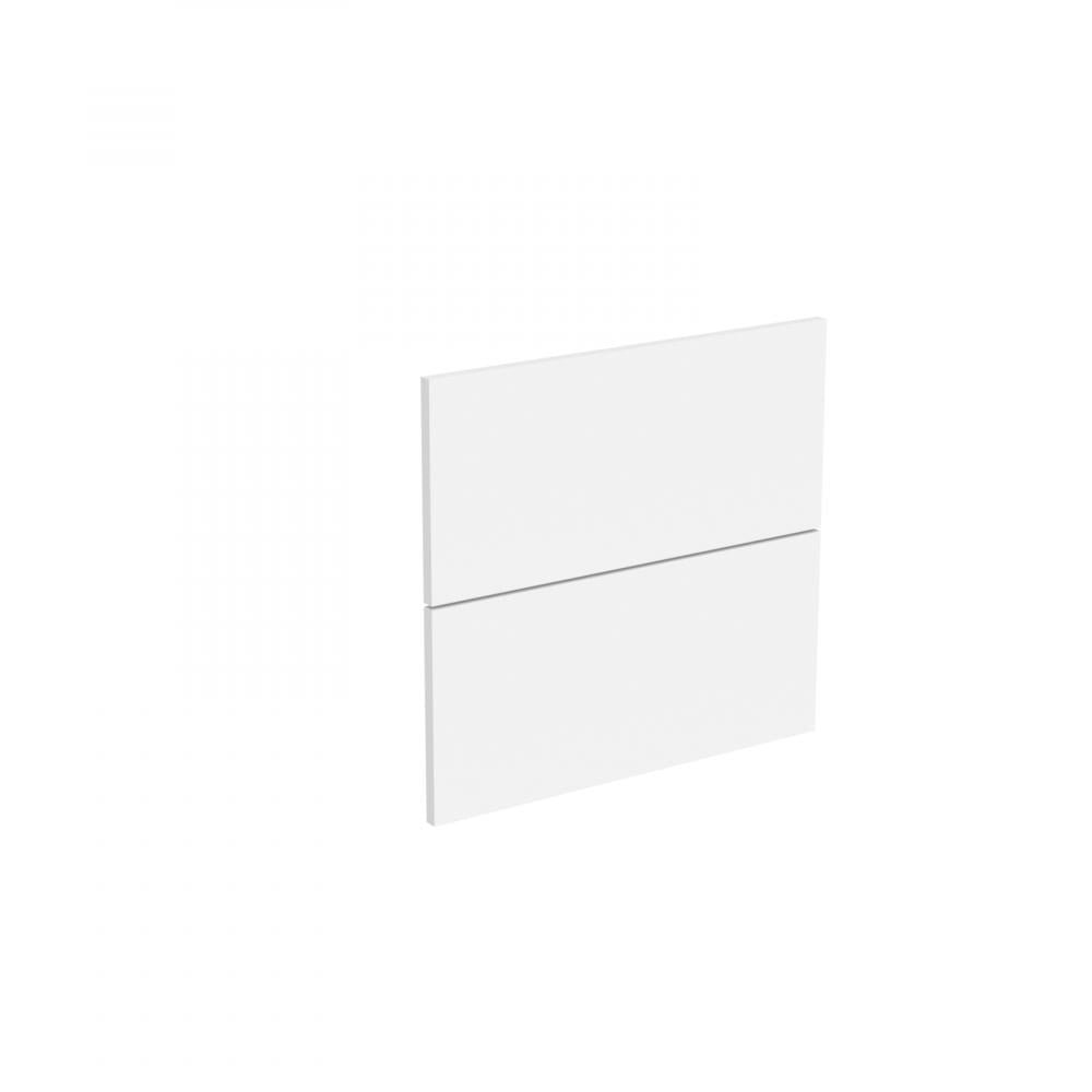 Skuffefront Vienna, 2 stk, 60 x 1,8 x 27,1 cm, højglans hvid - HomeTomato - 05-060-01-11-00 - 8594175645545