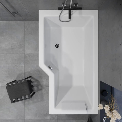 Svaneke Combi Badekar - HomeTomato - Svaneke_combi_Venstre_front - 8594175643732