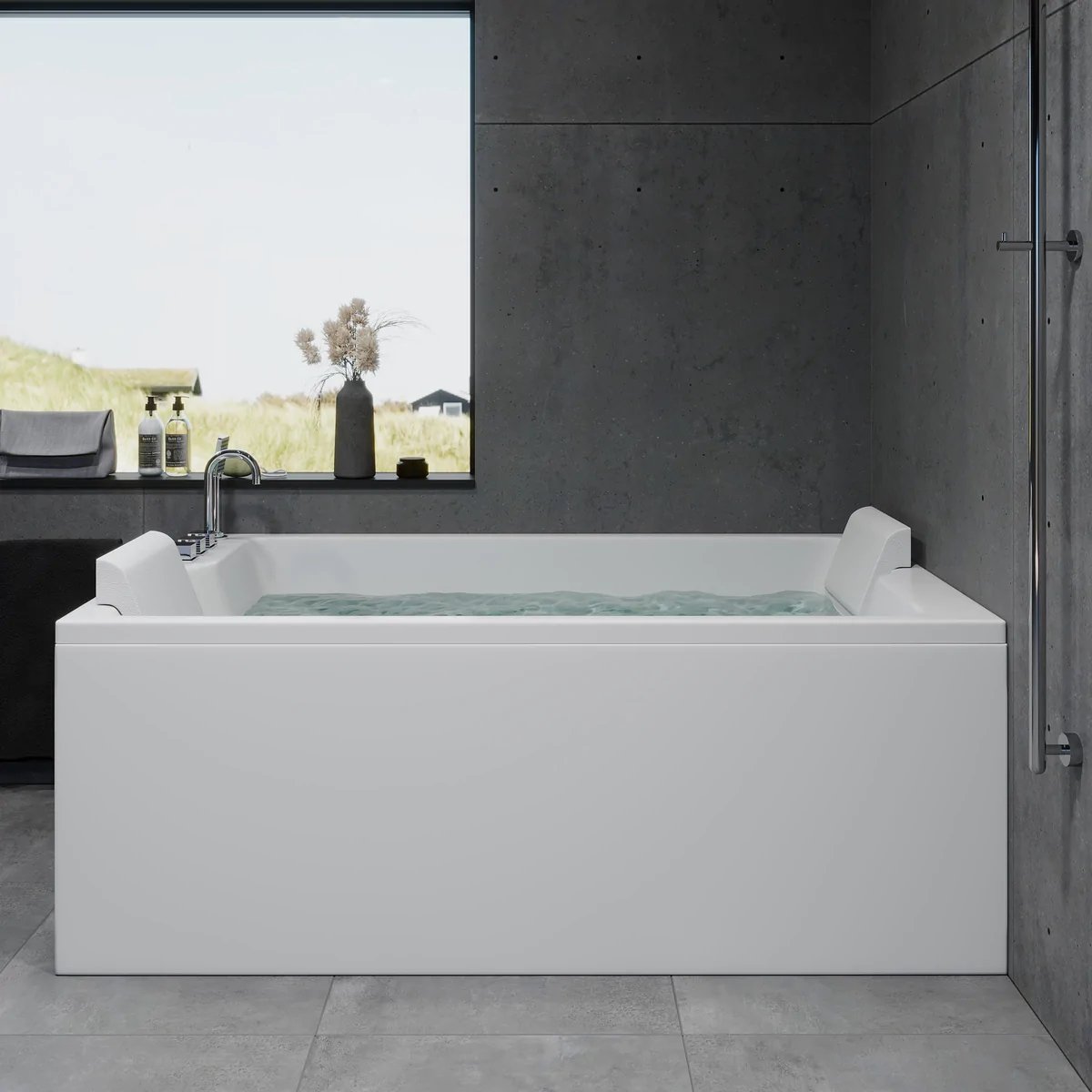 Svaneke Duo Badekar - HomeTomato - Svaneke_Duo_F2F_M_Front -
