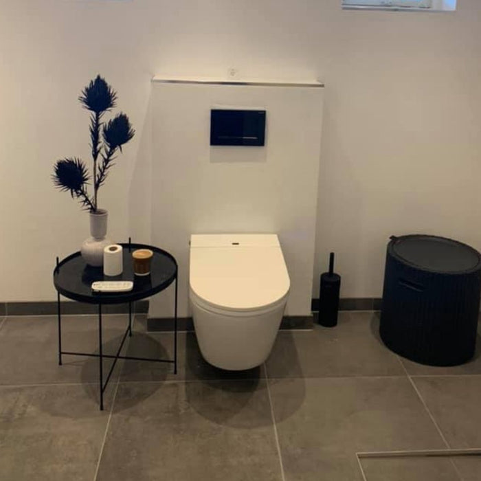 Væghængt Fjæll duschtoilet inkl. soft-close toiletsæde, uden skyllekant, 5 års garanti - HomeTomato - 21-040-02-11-07 - 8595677141849