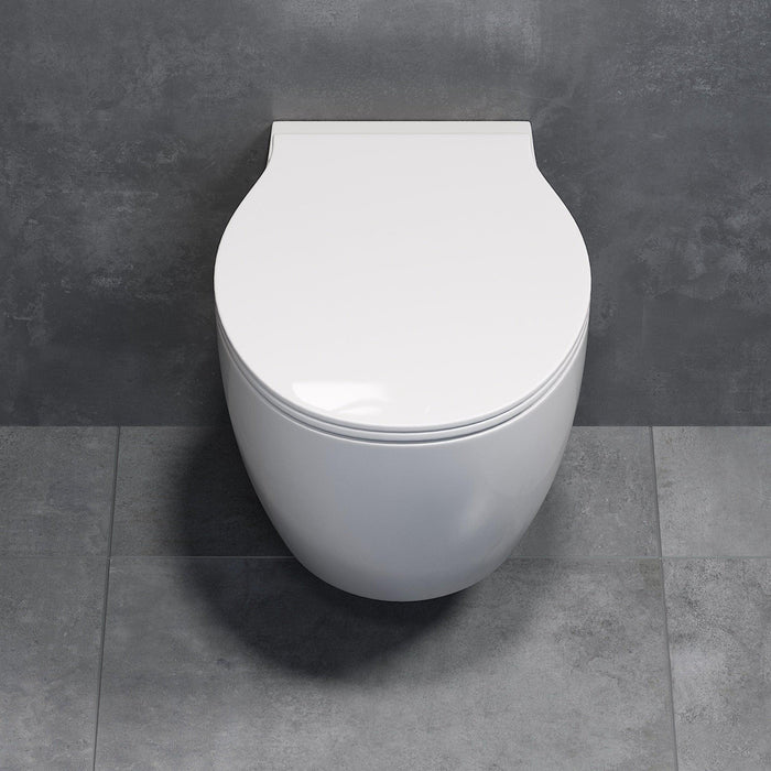 Væghængt Toilet Ikornes, Rund - HomeTomato - 23-036-01-11-00 - 8595677101980