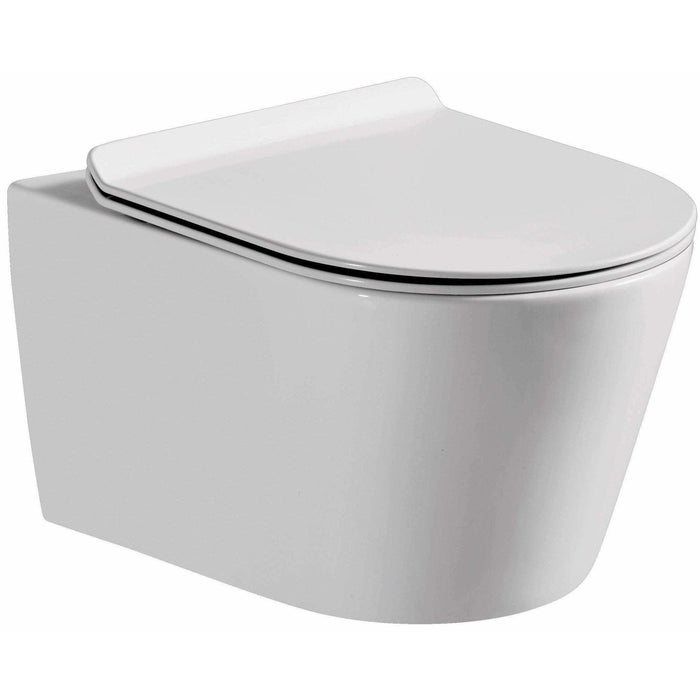 Væghængt Toilet Vanvikan, Rund - HomeTomato - 23-037-03-11-00 - 8595677102000