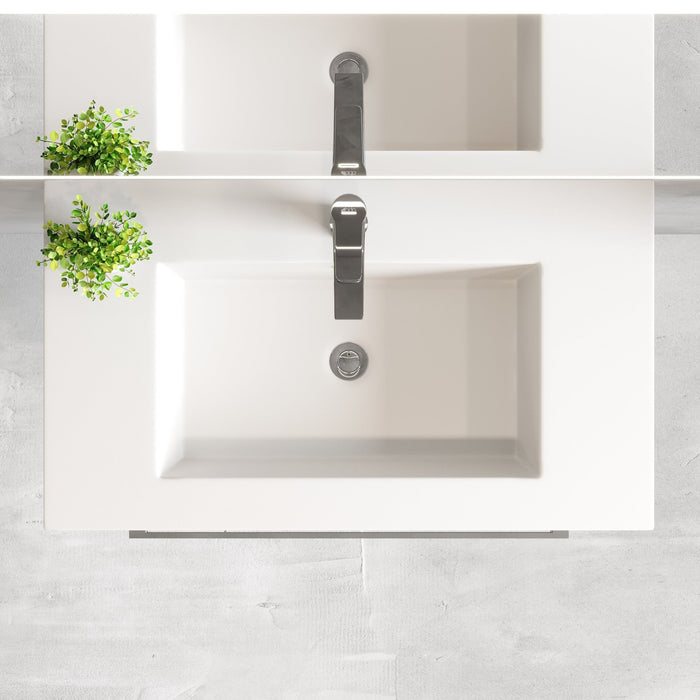 Vienna Compact Badmøbelsæt M. Haraldslund Vask, Mat Sort - HomeTomato - 85-080-52-02-30 - 8595677169126