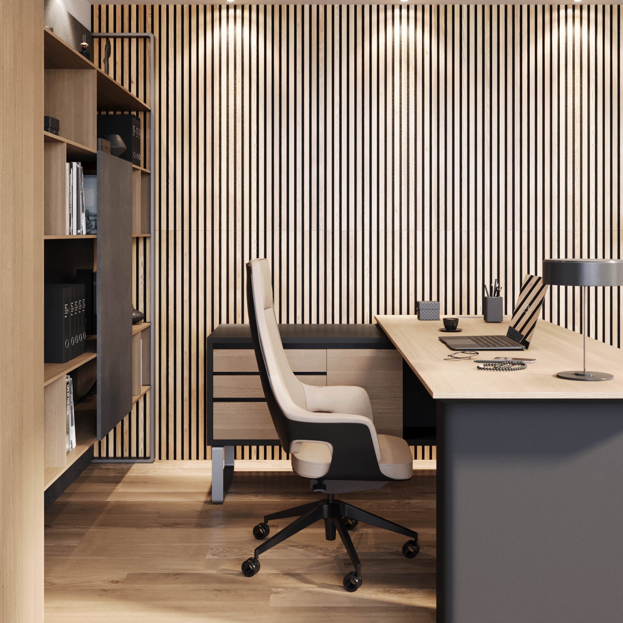 Akustikpaneler: Et stilfuldt element, der forbedrer lydkvaliteten og ændrer udtrykket i rummet