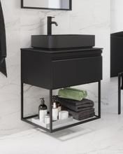 Badmøbel med integreret greb (Kompakt) - HomeTomato