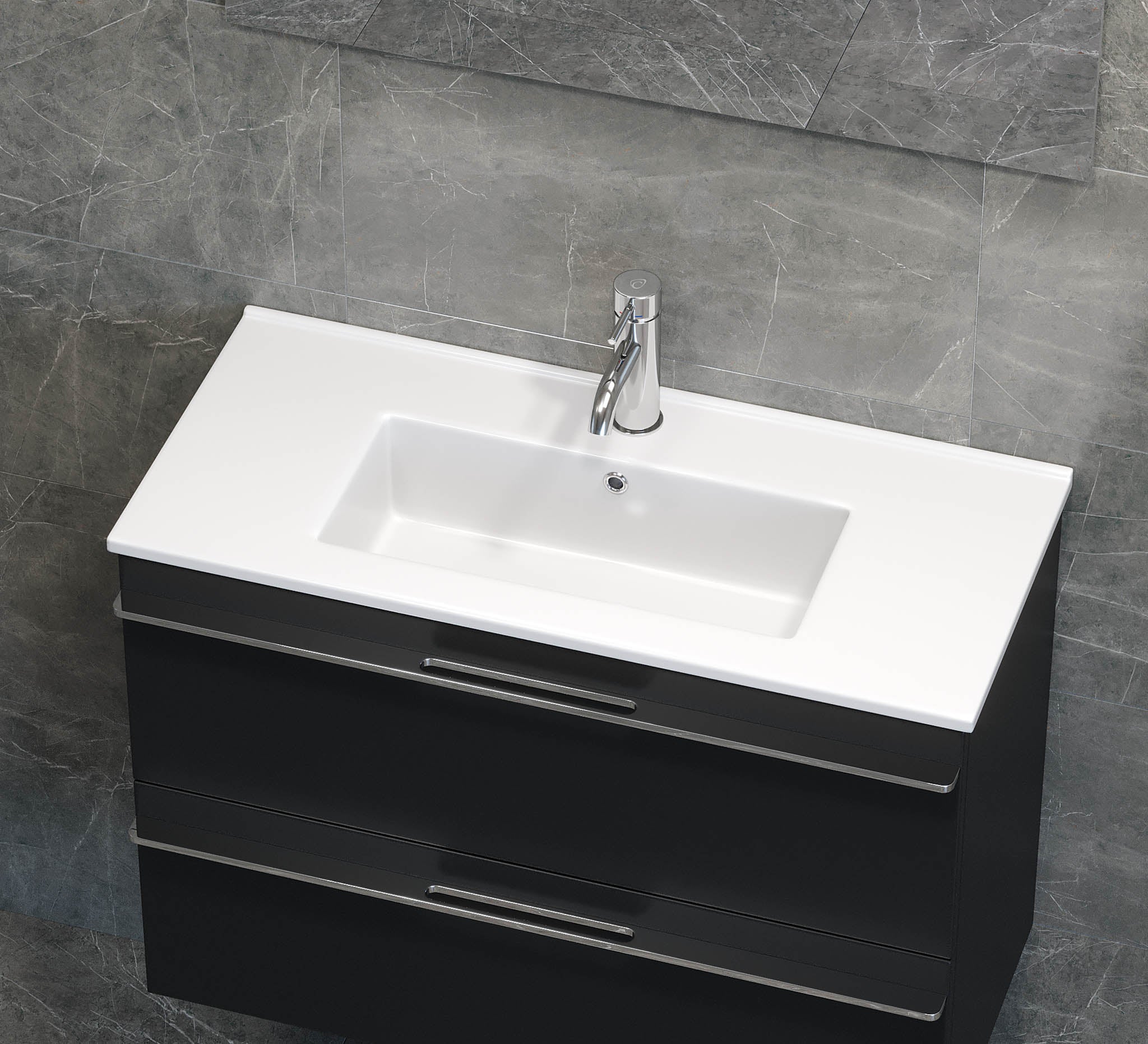 Lillehammer, Wash Basin, White Glossy - 60 cm - MASTERSTORE - 8594175646252 - Wash Basin - 06-060-06-11-00 - 8594175646252