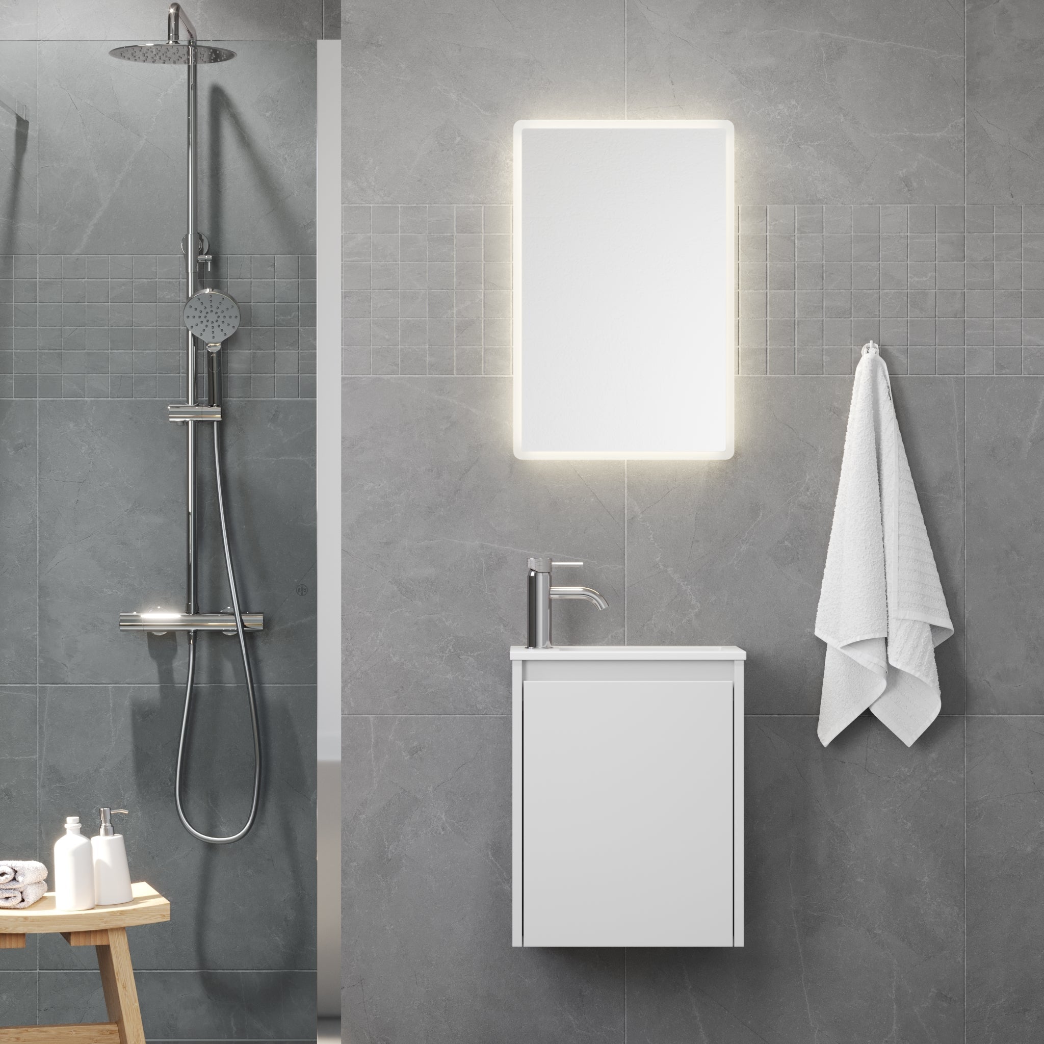 Como, Mirror LED, Mirror - 39 cm - MASTERSTORE - 8595677192995 - Mirror LED - 01-039-11-58-02 - 8595677192995