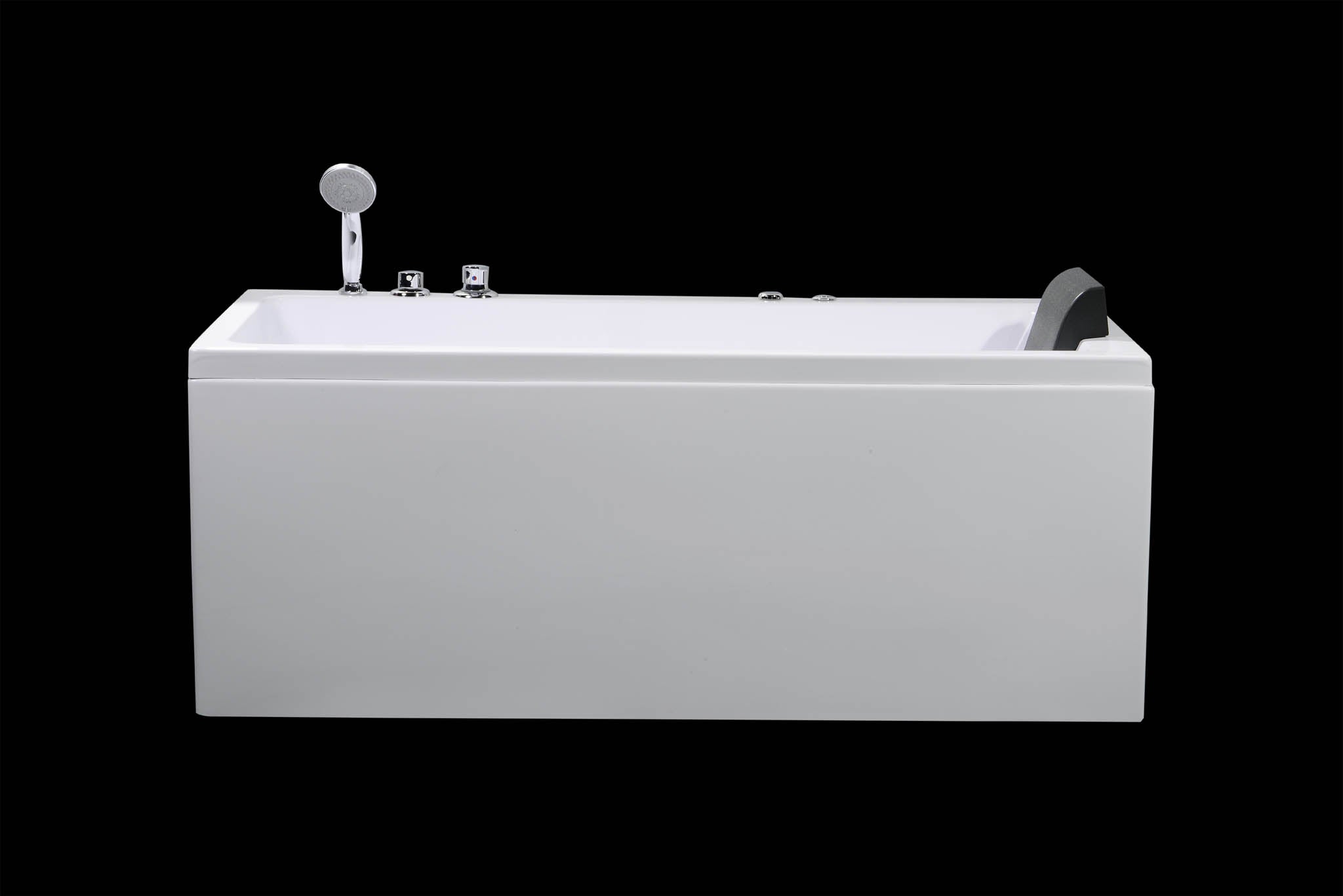 Wilson firkantet spabad, 160 cm, Hvid Blank