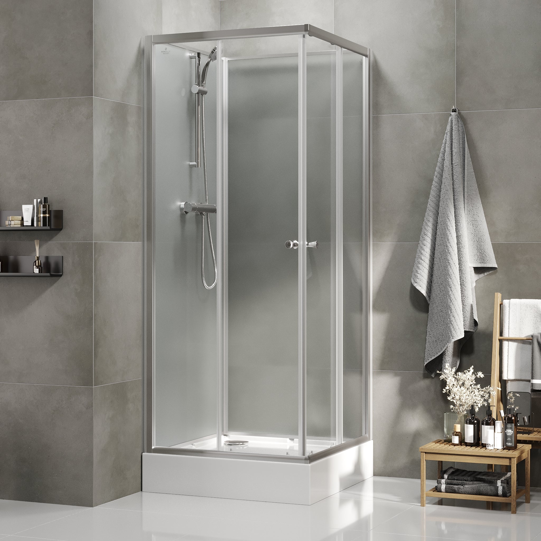 Dayton Firkantet brusekabine