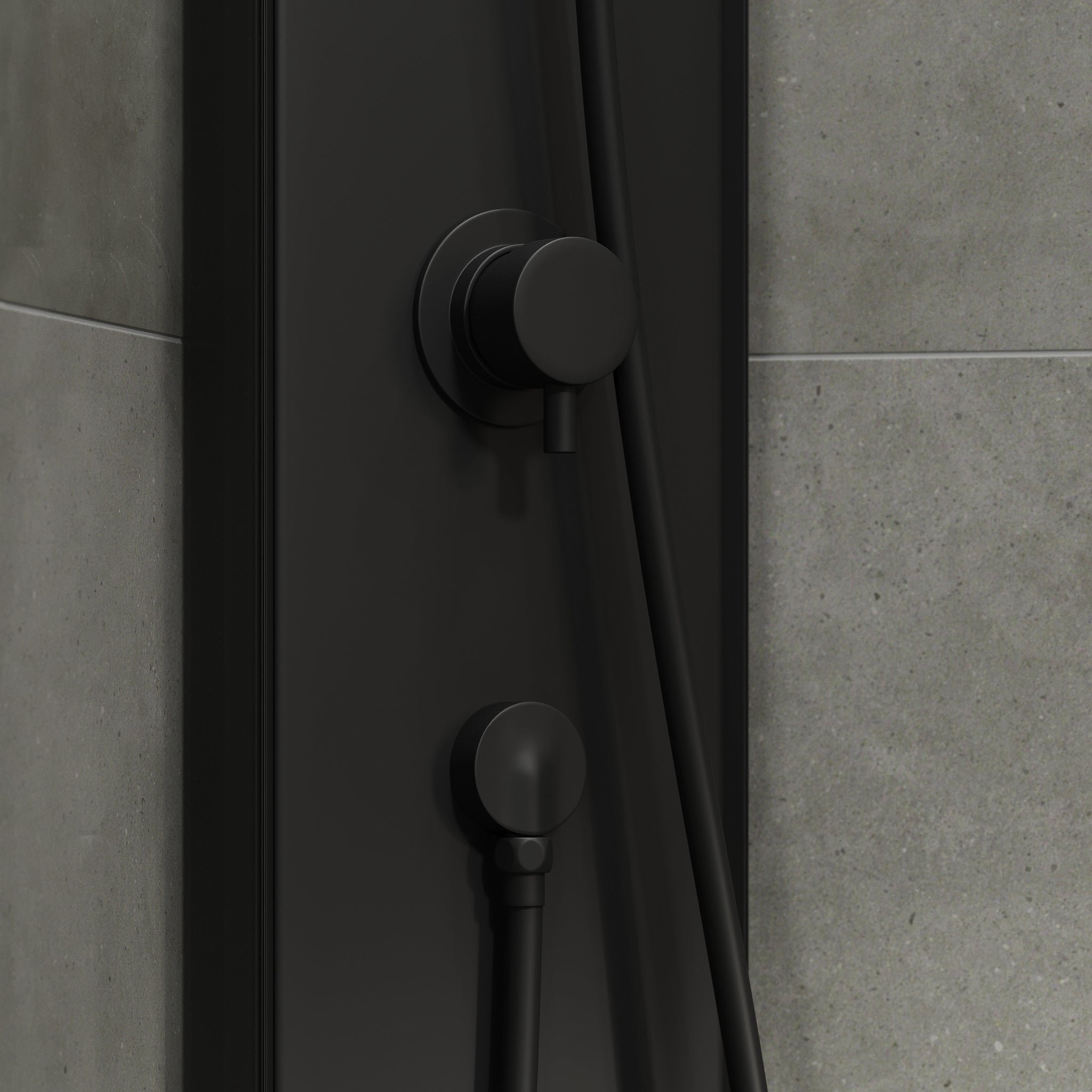 Austin Brusekabine med sort profil