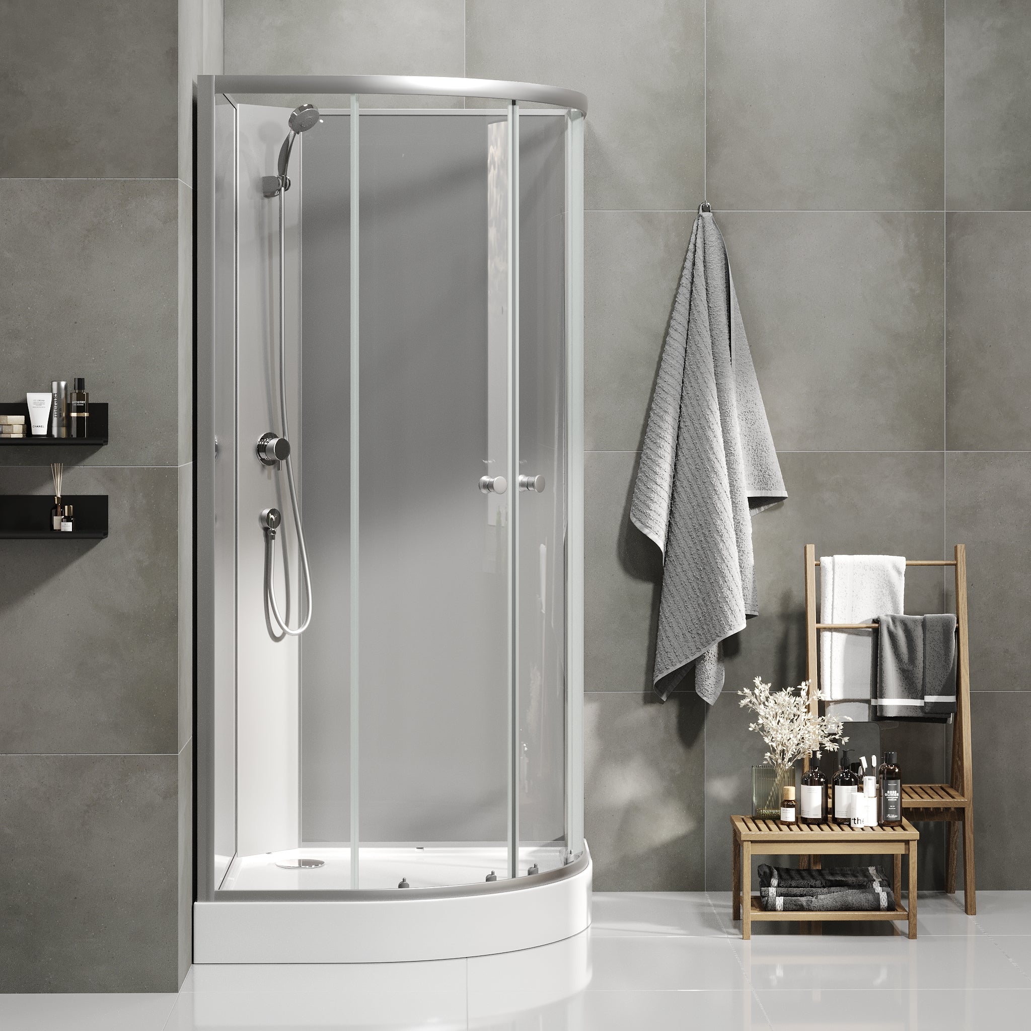 Austin Brusekabine med satinprofil