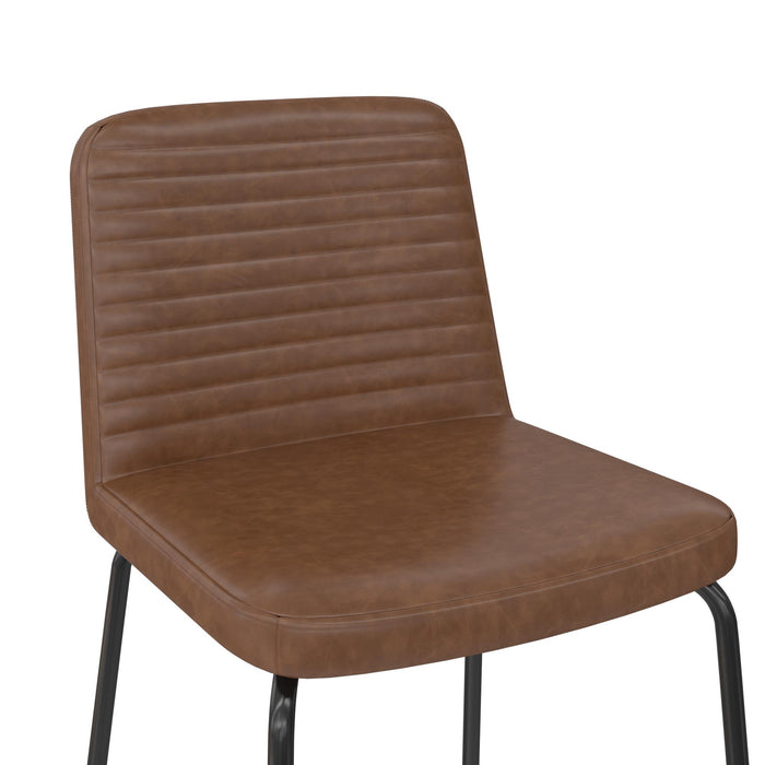 Corey Spisebordsstol 2 stk, brun