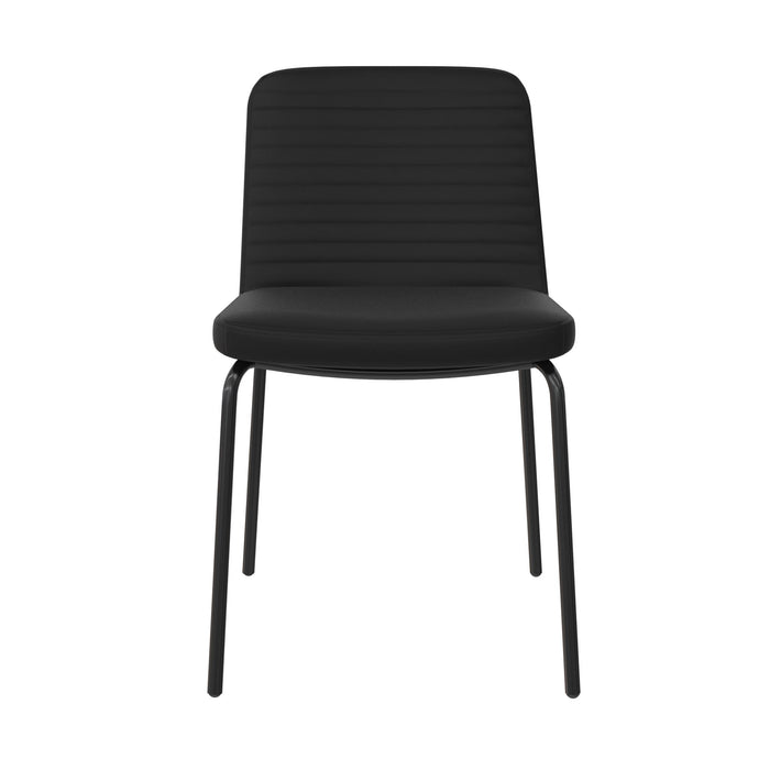 Corey Spisebordsstol 2 stk, sort