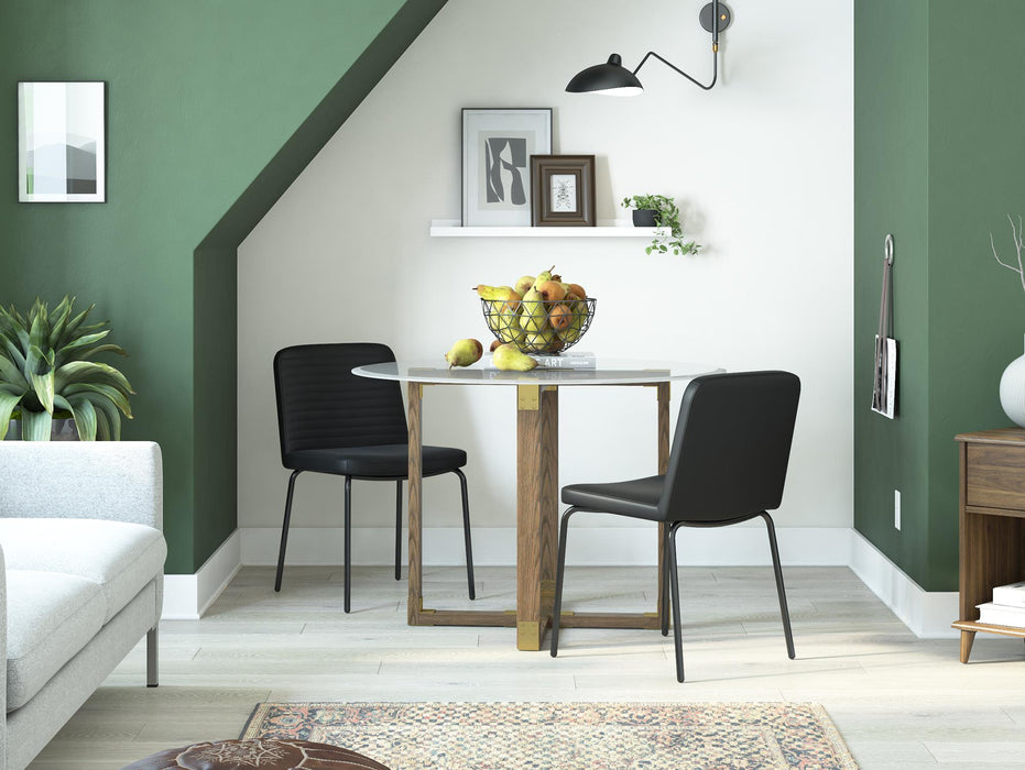 Corey Spisebordsstol 2 stk, grå