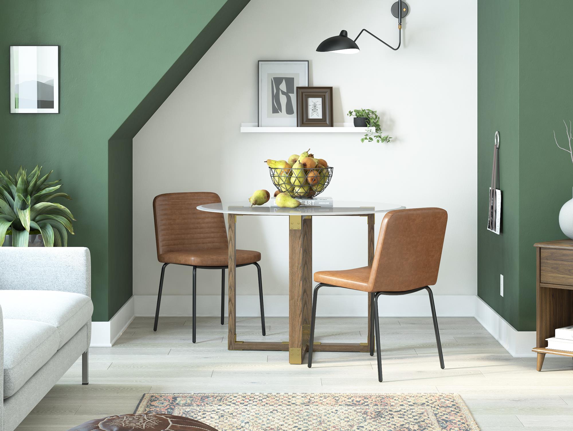 Corey Spisebordsstol 2 stk, sort