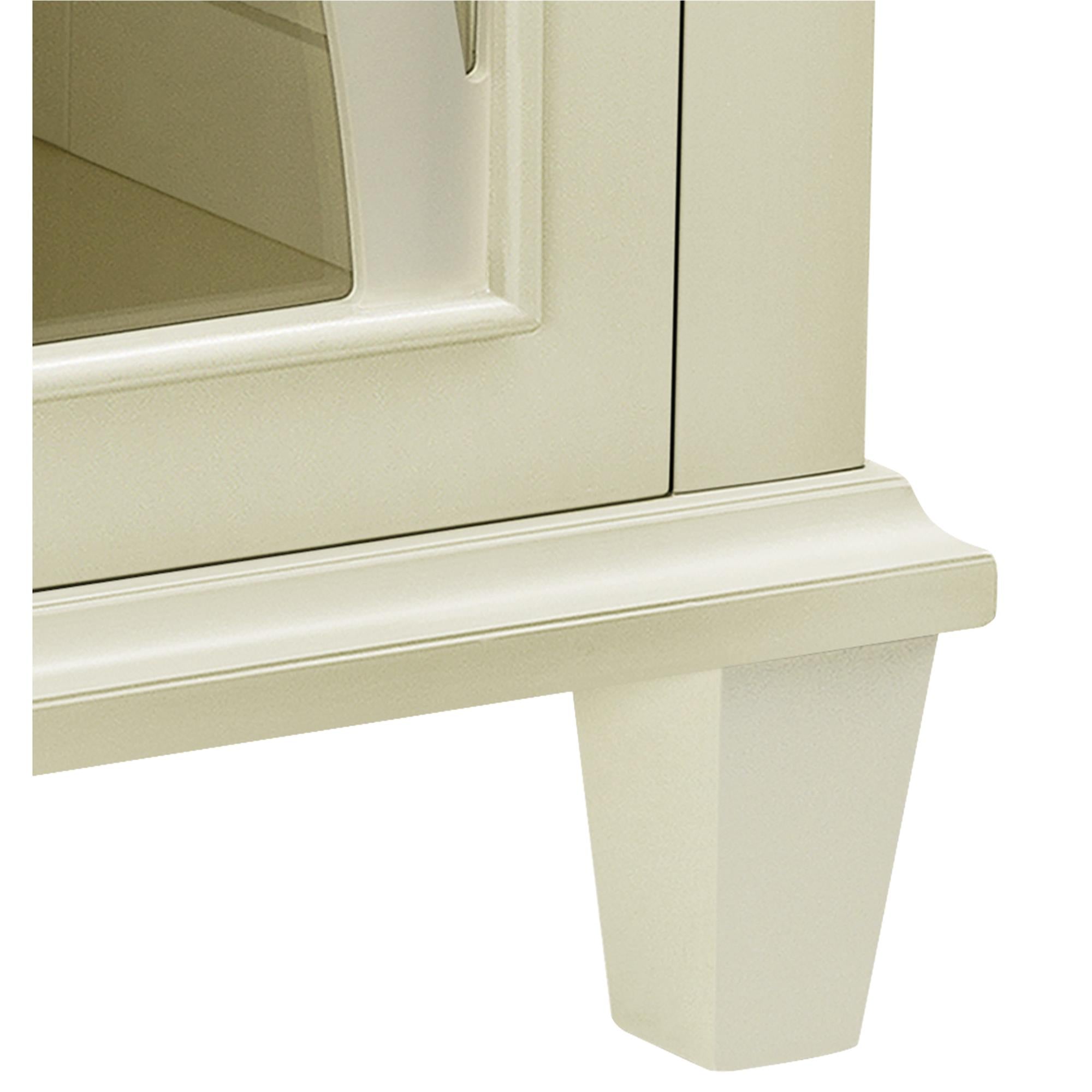 Ellington Vitrineskab, elfenben