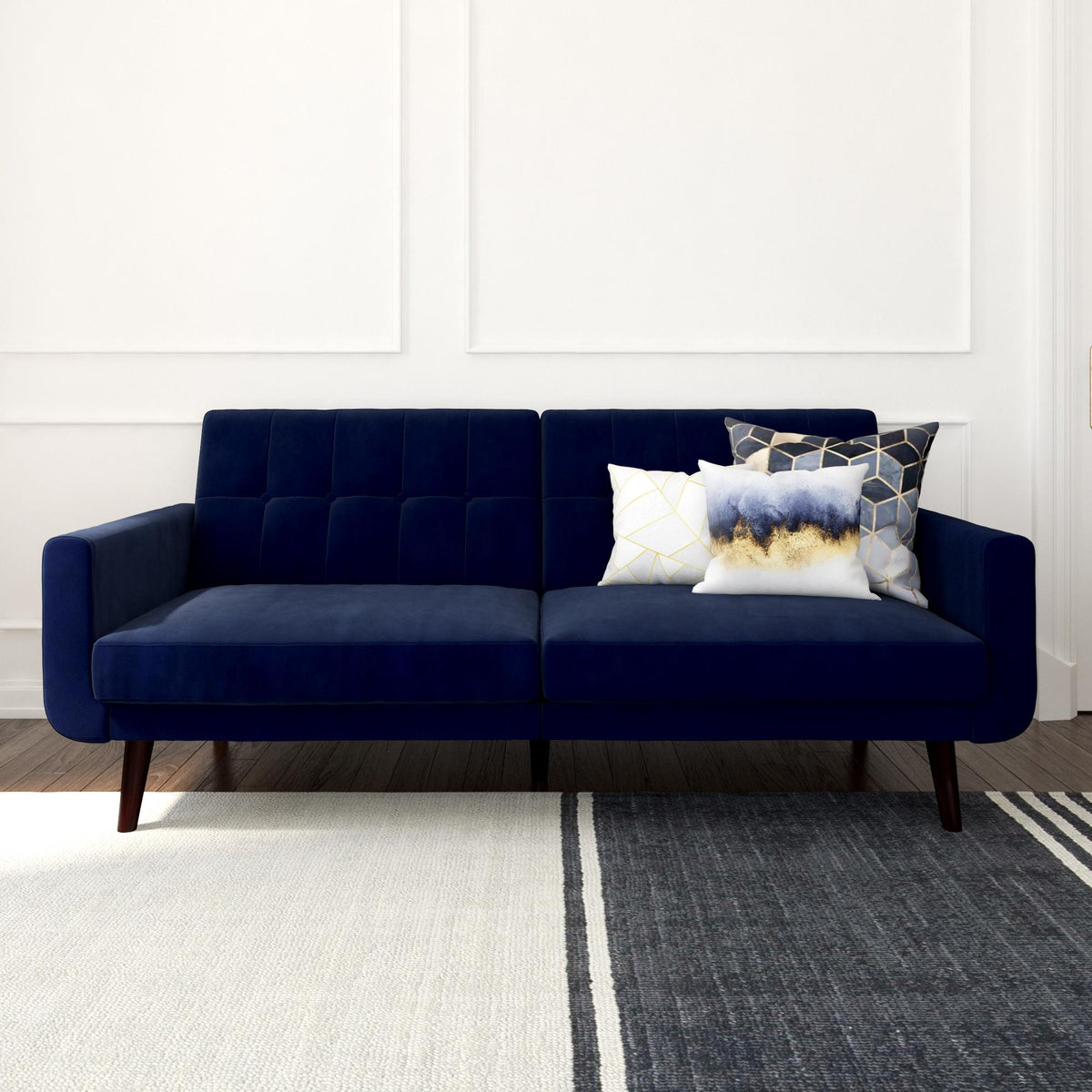 Nola 3 Pers. Sovesofa, blå