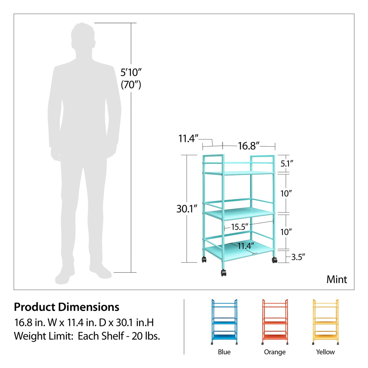 Cache Rullebord, gul
