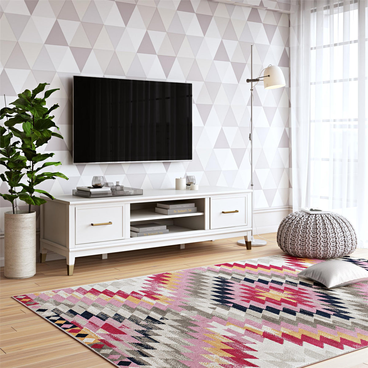 Westerleigh TV Møbel, hvid