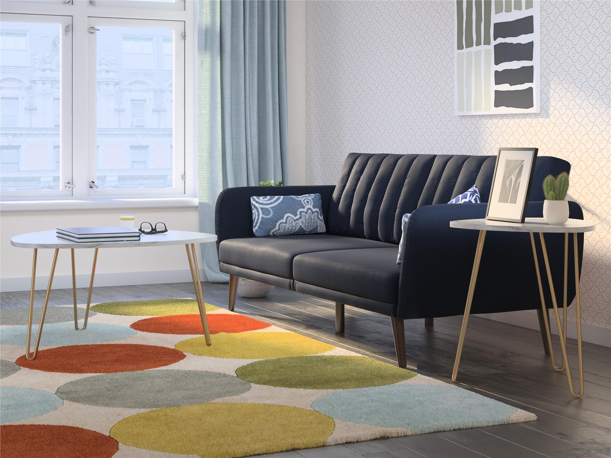 Athena Sofabord, hvid