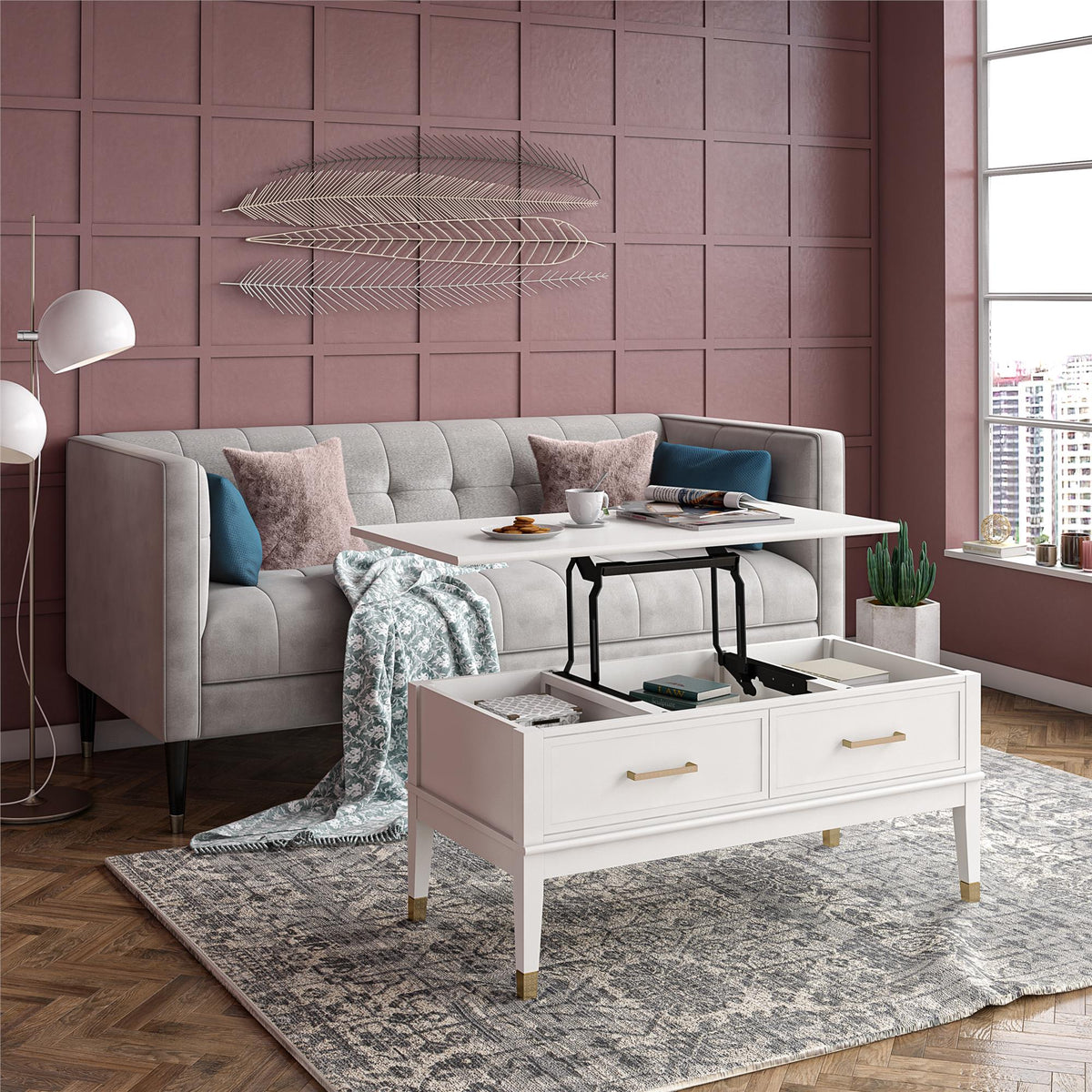 Westerleigh Sofabord, hvid