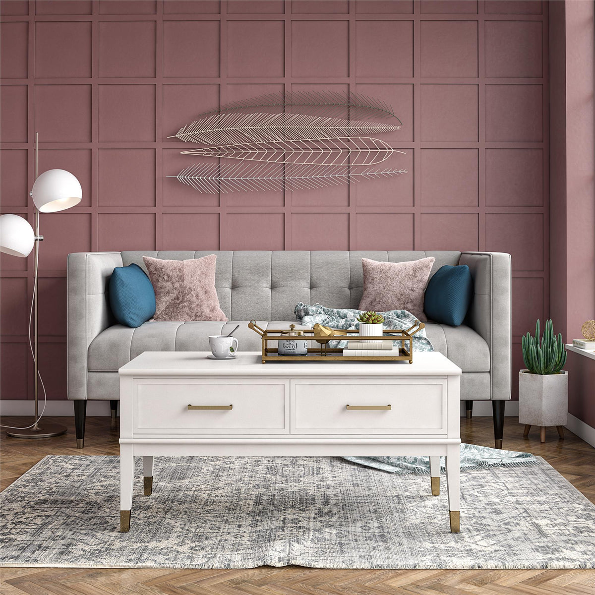 Westerleigh Sofabord, hvid