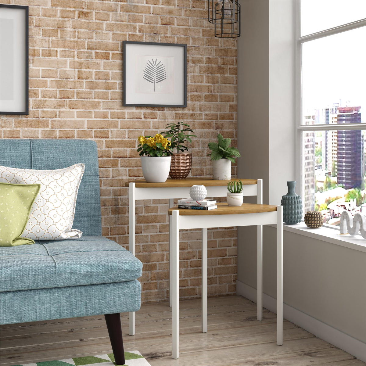 Tallulah Sidebord, /Hvid valnød