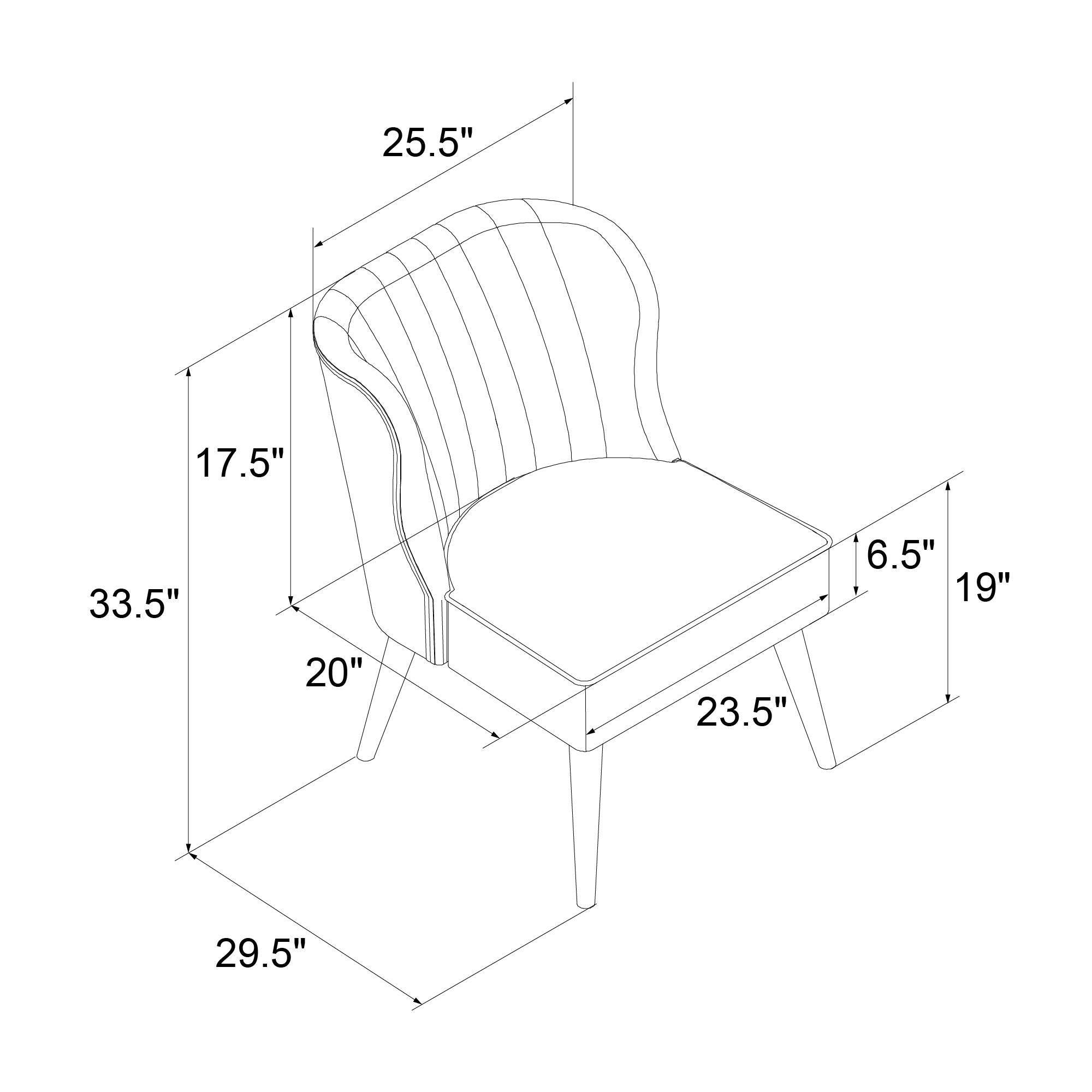 Brittany Loungestol, mørk grå
