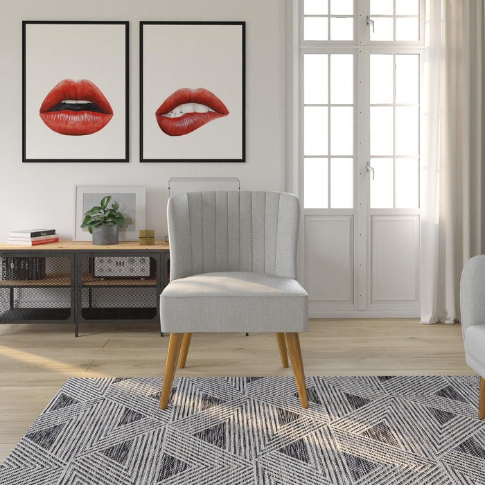 Brittany Loungestol, lys grå