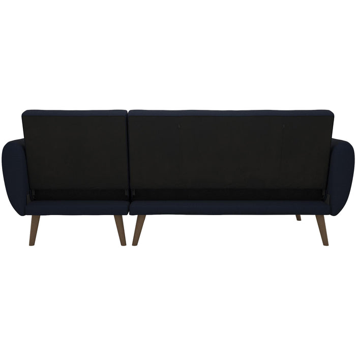 Brittany 3 Pers. Sovesofa med Chaiselong, blå